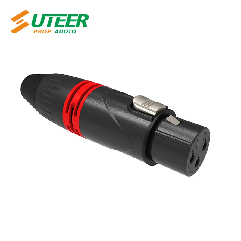 3-Pin XLR Connector/6.35 mm Phone Plug/3.5 mm Smartphone Jack/Speakon/RCA/Powercon/Ethercon/BNC Connectors/Speaker Connector/Ethernet Connector/Power Connector