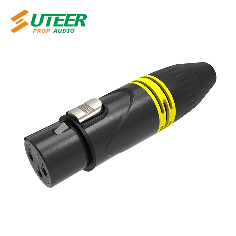 3-Pin XLR Connector/6.35 mm Phone Plug/3.5 mm Smartphone Jack/Speakon/RCA/Powercon/Ethercon/BNC Connectors/Speaker Connector/Ethernet Connector/Power Connector