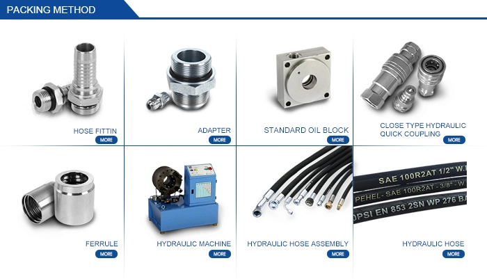 90 Elow Metric Male Bite Type/S-Series Flange ISO 6162-1 Adapter