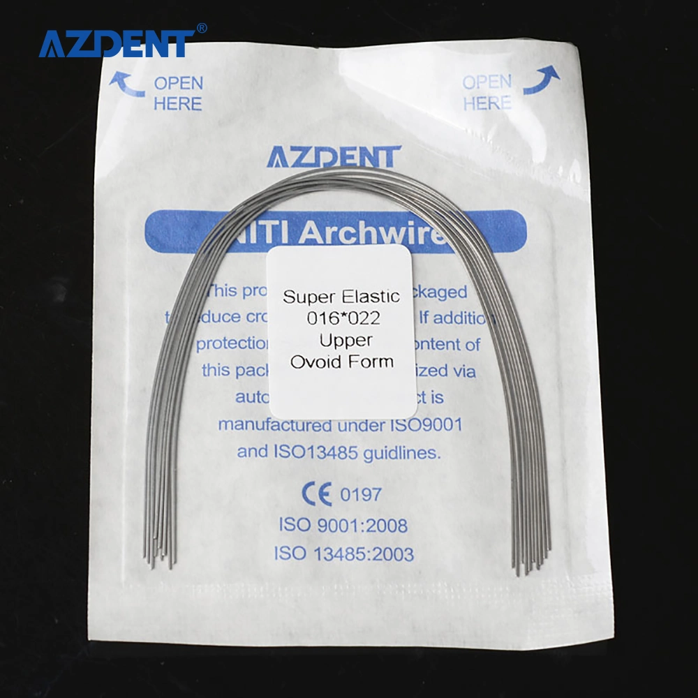 Azdent Rectangular Dental Super Elastic Orthodontic Niti Wire