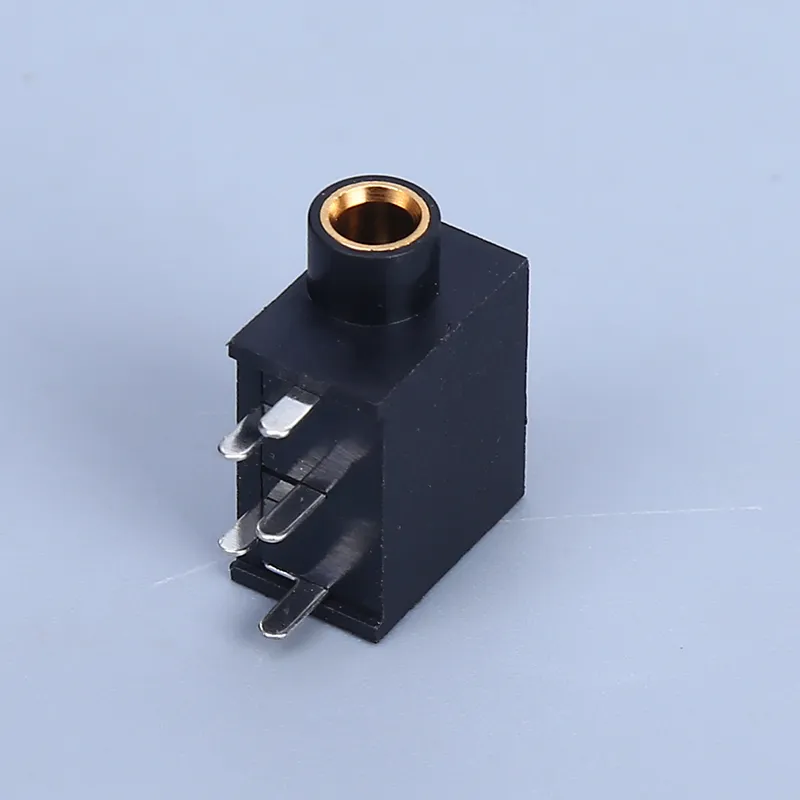 3,5 mm, 4 conductores, ángulo recto, montaje en superficie (SMT), interruptores dobles, blindado, conector de audio